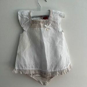 Mayoral Newborn Linen Dress 12 month